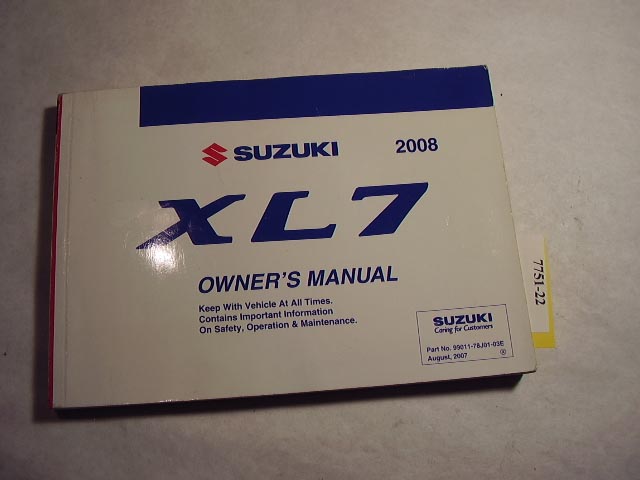 2008 Suzuki XL7