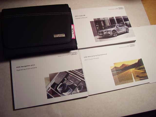 2011 Audi A8 Owners Manual