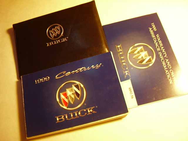 1999 Buick Century Owners Manual